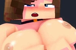 A compilation of Minecraft porn with animated sex scenes