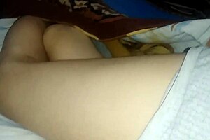 On my horny bed, without underpants, do you like my legs?
