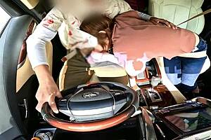 A housewife gives her husband a deep blow job as an act of obedience in a role play game