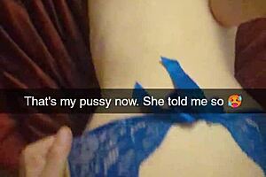 Cheating girlfriend gets humiliated and creampied by friend's big cock
