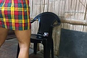 Crazy Latina beauty shows off her big wet pussy