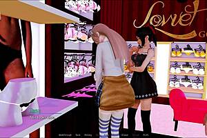 Visual novel with harem hotel gameplay on PC
