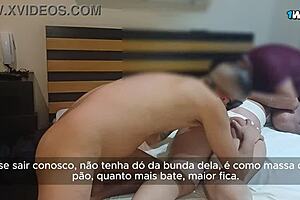 Mature Brazilian wife gets humiliated and fucked by cuckold husband