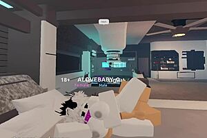 Roblox condo action with a dominant woman