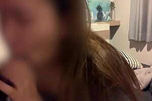 Hardcore Asian cutie gets cum in mouth after rough sex