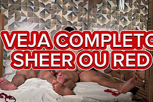 Beautiful amateurs try out rough choking and fisting during a group motel scene