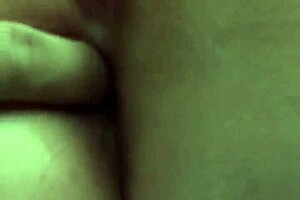 Fingered the pussy and ass of a chubby MILF amateur