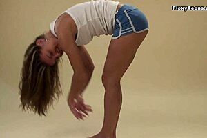 Alena’s flexibility and her beautiful body makes you horny