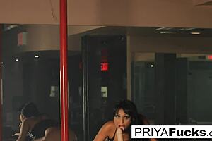 Priya Rai’s solo performance on the Sybian at the night club