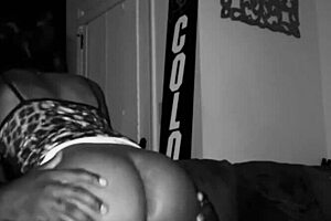 Amateur couple enjoys big black cock and creampie fetish