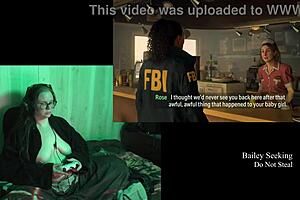 Alan Wake 2 naked playthrough part 2: commented gameplay with big natural tits and glasses fetish
