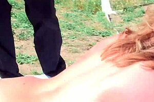 Alice bell is a hot girl who loves to have rough sex outside