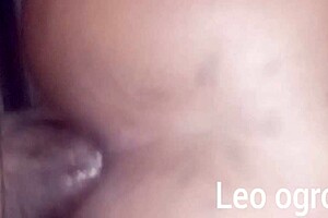 Young black beauty Myllena Rios in intense anal scene