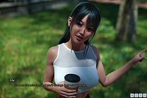 3D porn game with curvy and chubby girls