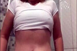 Close-up shots of a hot MILF's tight pussy and orgasm
