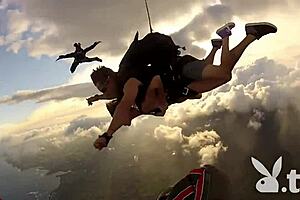 Members-only skydiving video in 1280x720 resolution at txxx.com