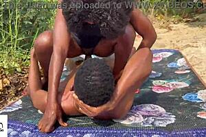 Skinny amateur gets her tight pussy pounded on beach