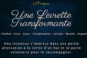 Only women in crossdressing French audio porn in doggy style