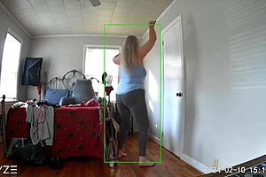 Stepmom's secret shopping spree ends in self-pleasure on camera