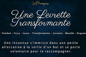 Only women in crossdressing French audio porn in doggy style