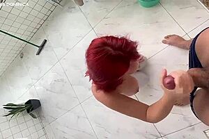 Hire a slut to clean your house and get off
