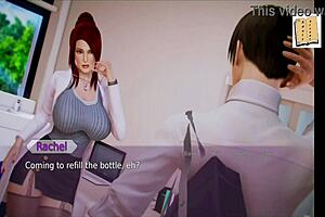 The Academy's erotic visual novel gameplay on PC