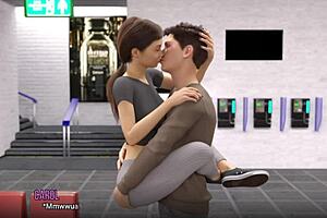 3D visual novel with curvy women and university setting