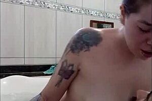 Cum in mouth while fucking in the pool
