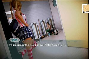 The Academy's erotic visual novel gameplay on PC