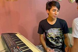 Musical pervert ruins me with rough pussy licking