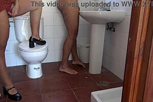 Perverted stepmother asks stepson to pee in front of her