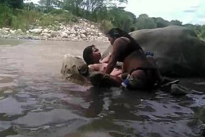 Unforgettable outdoor lesbian adventure with a close friend