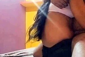 Desi bhabhi enjoys hard sex with her lover in this video