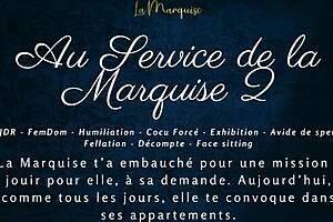 At the service of the marquise 2 - french femdom joi