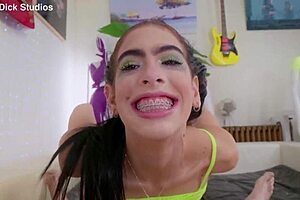 Alicia’s tight ass and big tits excite everyone
