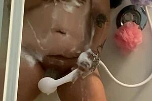 Just some wet and wild fun in the shower