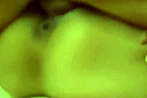 Hot blonde’s sexy striptease turns into intense action