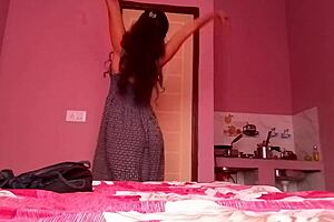 I am masturbating in my friend's room because I am too horny