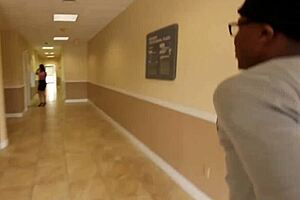 Kim Cruz, the stunning Cuban beauty, delivers an unforgettable BBC blowjob in her office
