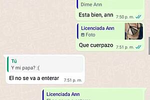 My step mom gets horny while chatting - Hot chat