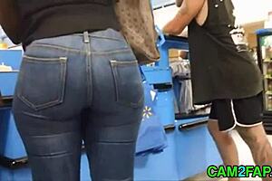Bbw ass hidden cam porn video