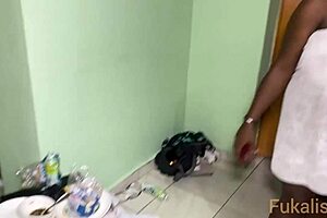 Stepbrother surprises stepsister with impressive morning asset