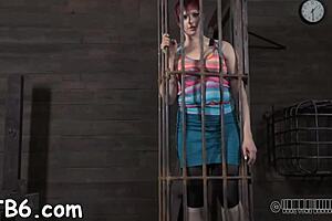 S&M - poses in extreme styles, tied up and humiliated