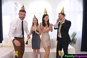 The girls have matured, and the family is no longer opposed to intimacy