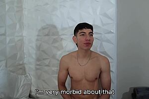 She gets two cocks, twerk andrides passionately