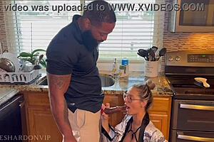 Plumber was seduced by stepmom with her enticing charms