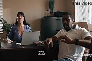 Isiah Maxwell in hardcore interracial action