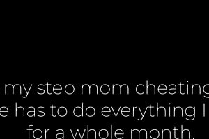 This is how my step mom became my personal cock sucker