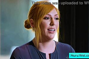 Lauren explains Nuru, blended with sensual technique