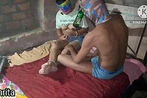Devar pierced Bhabhi hard in the night